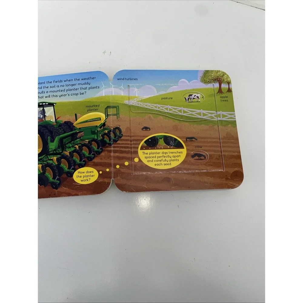John‎ Deere Peek a Flap Dirt Board Book